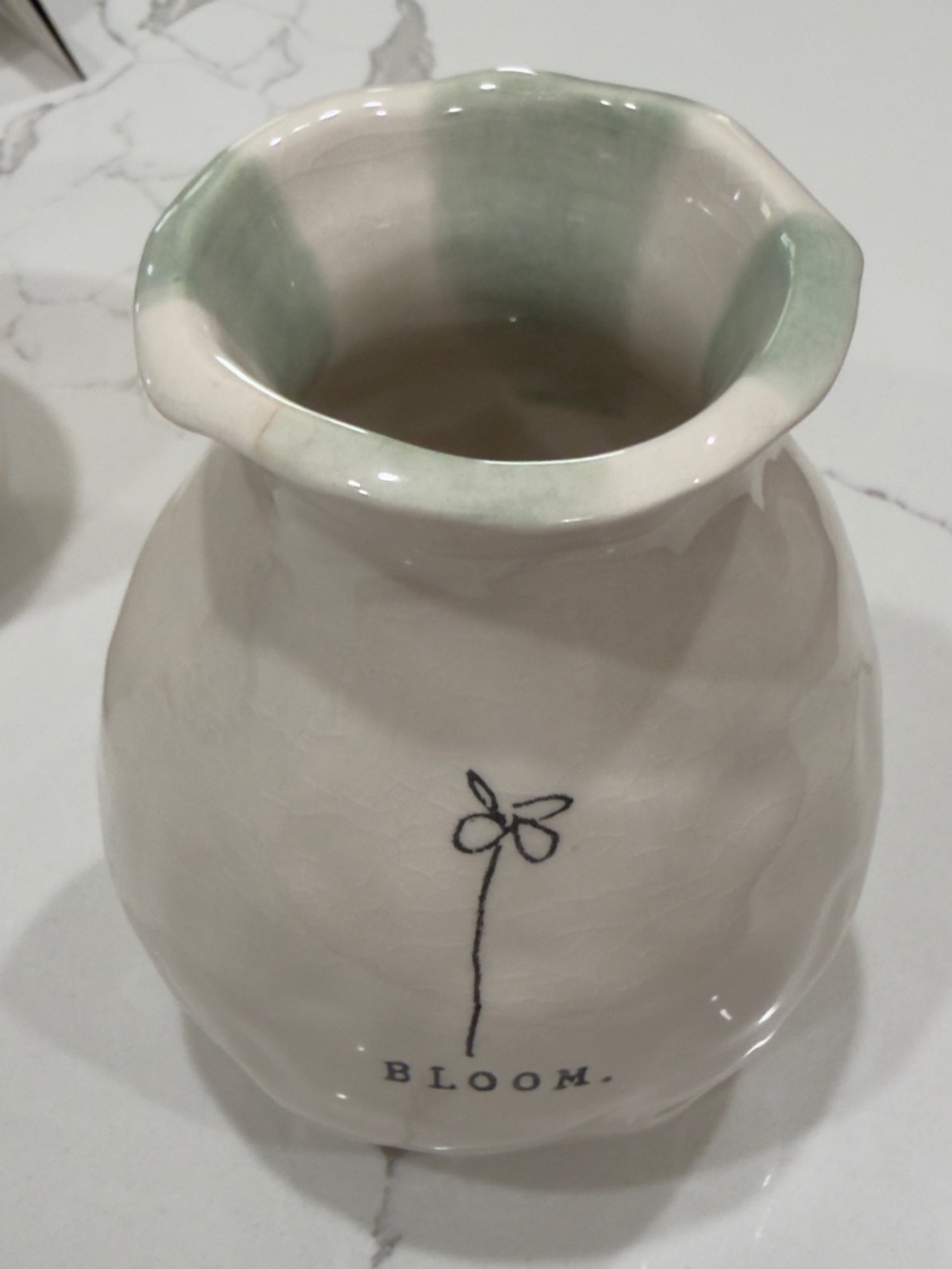 Rae Dunn Bloom Ceramic Vase - Picture 2 of 4